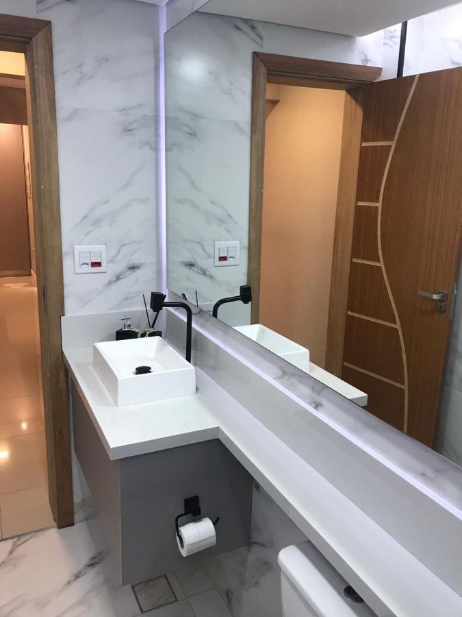 Apto Aconchegante Vista Mar E Estac Conveniado - Praia Sao Vicente מראה חיצוני תמונה